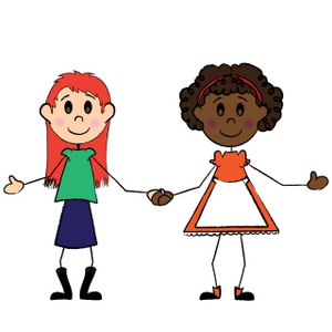 friends-clipart-image-two-friends-a-black-girl-and-white-girl-ybiyzj-clipart